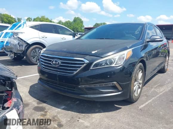 2016 Hyundai Sonata Eco with VIN 5NPE24AA2GH415607, listed as a IAAI auction lot 42738474 with 89,515 mi miles and . Bid and sale history available at DreamBid. Image 2.