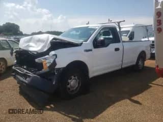 2019 Ford F-150 XL с VIN 1FTMF1CB8KKE20020, выставлен на аукционе Copart как лот 61625385 с пробегом 102 402 миль миль и Списание • Salvage title. История ставок и продаж доступна на DreamBid. Изображение 1.
