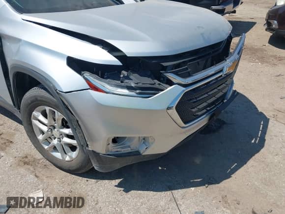 2020 Chevrolet Traverse LS with VIN 1GNERFKW4LJ127887, listed as a IAAI auction lot 43126438 with 115,532 mi miles and . Bid and sale history available at DreamBid. Image 6.