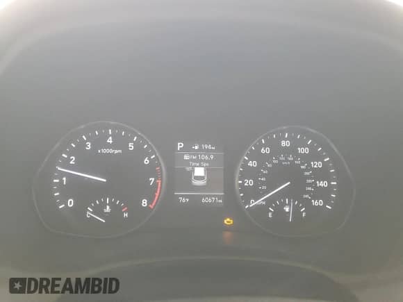 2020 Hyundai Elantra z VIN KMHH35LE7LU137699, wystawiony jako Copart lot #81807165 z przebiegiem 60 671 mil mil oraz Szkoda całkowita • Salvage title. Historia ofert i sprzedaży dostępna na DreamBid. Obrazek 9.