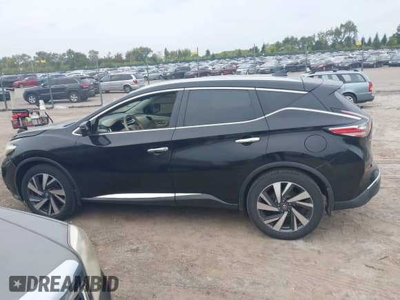 2017 Nissan Murano S z VIN 5N1AZ2MG0HN110263, wystawiony jako IAAI lot #43266622 z przebiegiem 203 485 mil mil oraz . Historia ofert i sprzedaży dostępna na DreamBid. Obrazek 14.