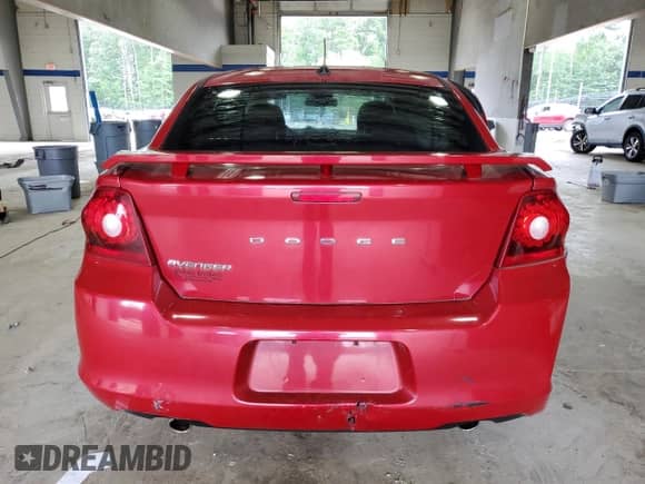 2011 Dodge Avenger Heat with VIN 1B3BD1FG0BN596211, listed as a Copart auction lot 64647915 with 66,308 mi miles and Salvage title. Bid and sale history available at DreamBid. Image 6.
