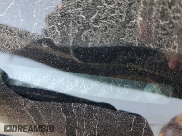 2010 Honda Accord LX-P with VIN 1HGCP2F46AA052115, listed as a Copart auction lot 86097555 with 182,192 mi miles and Clean title. Bid and sale history available at DreamBid. Image 12.