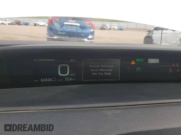 2019 Toyota Prius L Eco с VIN JTDKARFU4K3088296, выставлен на аукционе Copart как лот 81514795 с пробегом 62 424 миль миль и Списание • Salvage title. История ставок и продаж доступна на DreamBid. Изображение 9.