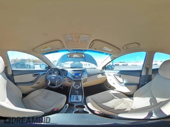 2013 Hyundai Elantra GLS z VIN KMHDH4AE4DU973825, wystawiony jako Copart lot #87290095 z przebiegiem 170 356 mil mil oraz Szkoda całkowita • Salvage title. Historia ofert i sprzedaży dostępna na DreamBid. Obrazek 15.