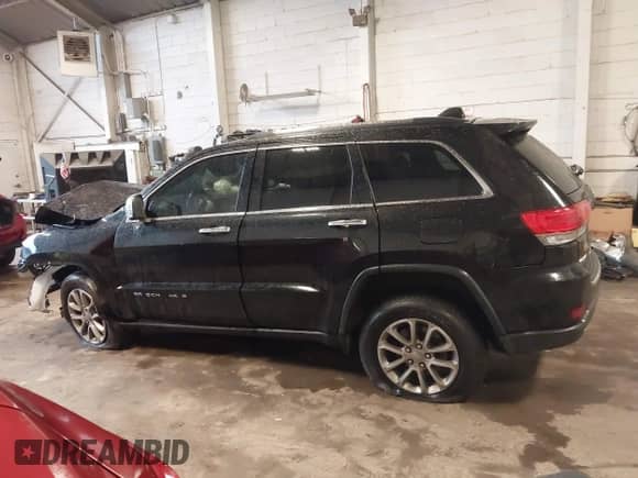 2014 Jeep Grand Cherokee Limited with VIN 1C4RJFBG9EC195927, listed as a IAAI auction lot 43293023 with 124,453 mi miles and . Bid and sale history available at DreamBid. Image 15.