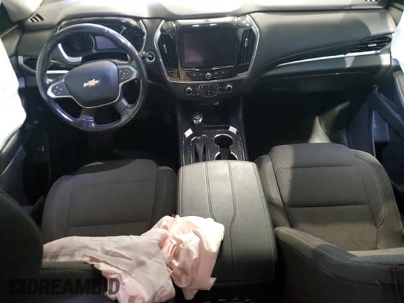 2019 Chevrolet Traverse LT Cloth with VIN 1GNEVGKW4KJ125184, listed as a Copart auction lot 69578795 with 75,457 mi miles and Salvage title. Bid and sale history available at DreamBid. Image 8.