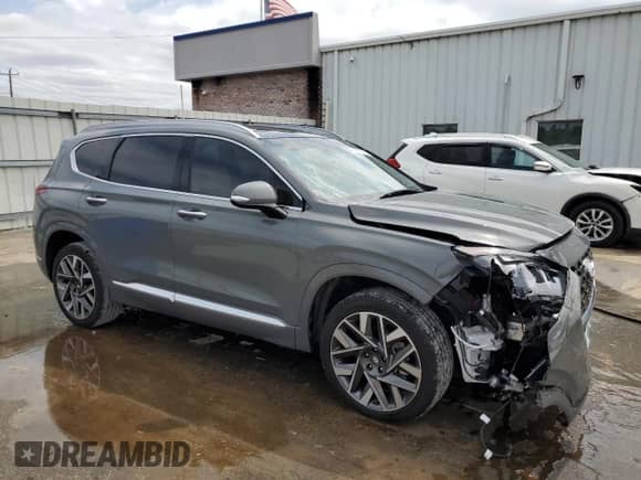 2023 Hyundai Santa Fe Calligraphy с VIN 5NMS54AL4PH598307, выставлен на аукционе Copart как лот 71987345 с пробегом 37 805 миль миль и Списание • Salvage title. История ставок и продаж доступна на DreamBid. Изображение 4.