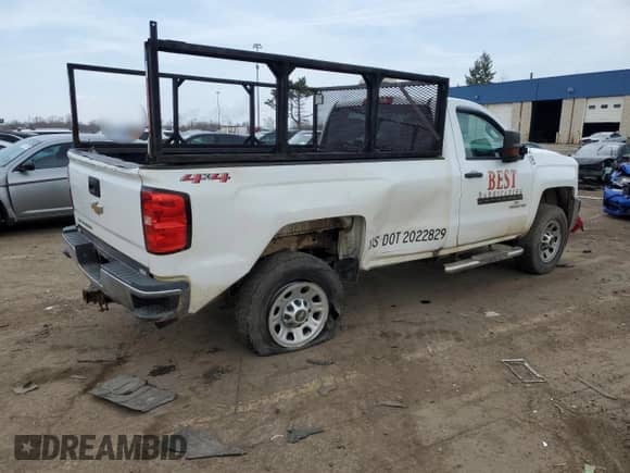 2018 Chevrolet Silverado 3500 z VIN 1GC0KYEG2JZ241652, wystawiony jako Copart lot #53023935 z przebiegiem 109 852 mil mil oraz Czysty tytuł • Clean title. Historia ofert i sprzedaży dostępna na DreamBid. Obrazek 3.