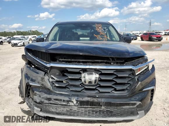 2024 Honda Pilot EX-L с VIN 5FNYG2H44RB015911, выставлен на аукционе Copart как лот 56759335 с пробегом 21 502 миль миль и Списание • Salvage title. История ставок и продаж доступна на DreamBid. Изображение 5.