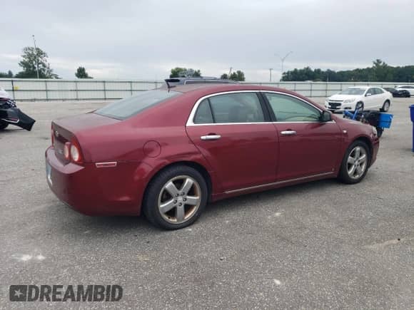 2008 Chevrolet Malibu LTZ with VIN 1G1ZK57B58F265634, listed as a Copart auction lot 69069205 with 153,332 mi miles and Clean title. Bid and sale history available at DreamBid. Image 3.