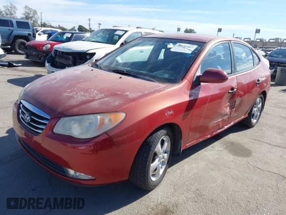 2010 Hyundai Elantra SE with VIN KMHDU4AD8AU929213, listed as a IAAI auction lot 40732467 with 116,021 mi miles and . Bid and sale history available at DreamBid. Image 2.