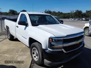2017 Chevrolet Silverado 1500 Work Truck z VIN 1GCNCNEH6HZ233140, wystawiony jako IAAI lot #43602288 z przebiegiem 114 868 mil mil oraz . Historia ofert i sprzedaży dostępna na DreamBid. Obrazek 1.