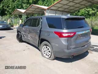 2020 Chevrolet Traverse LS with VIN 1GNERFKW1LJ249560, listed as a IAAI auction lot 43021486 with 125,764 mi miles and . Bid and sale history available at DreamBid. Image 3.