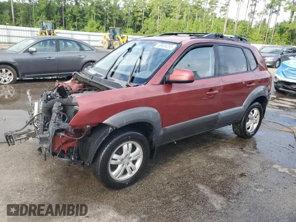 2008 Hyundai Tucson SE с VIN KM8JN12D58U897389, выставлен на аукционе Copart как лот 68636255 с пробегом 165 443 миль миль и Списание • Salvage title. История ставок и продаж доступна на DreamBid. Изображение 1.