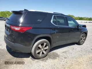 2018 Chevrolet Traverse LT with VIN 1GNEVHKW3JJ135936, listed as a Copart auction lot 53094745 with 85,900 mi miles and Salvage title. Bid and sale history available at DreamBid. Image 3.