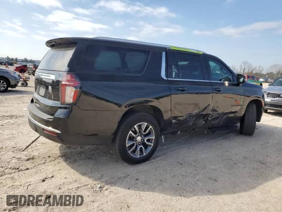 2022 Chevrolet Suburban LT z VIN 1GNSCCKD1NR102029, wystawiony jako Copart lot #45384525 z przebiegiem 40 915 mil mil oraz Szkoda całkowita • Salvage title. Historia ofert i sprzedaży dostępna na DreamBid. Obrazek 3.