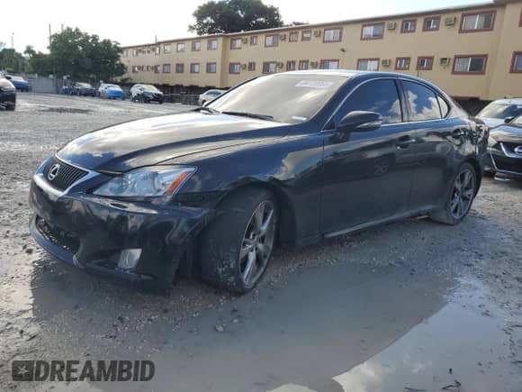 2010 Lexus IS 250 z VIN JTHBF5C24A2098360, wystawiony jako Copart lot #86120955 z przebiegiem 295 839 mil mil oraz Czysty tytuł • Clean title. Historia ofert i sprzedaży dostępna na DreamBid. Obrazek 1.