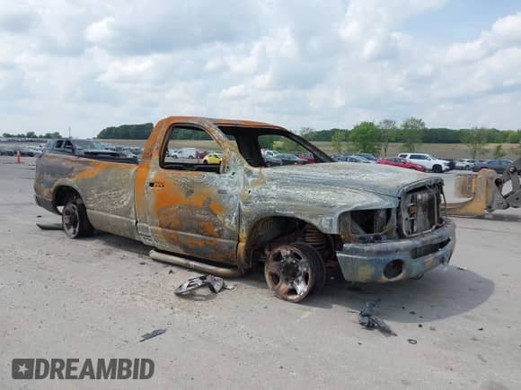 2003 Dodge RAM with VIN 3D7KU26693G756002, listed as a IAAI auction lot 42474566 with Not provided miles and . Bid and sale history available at DreamBid. Image 1.