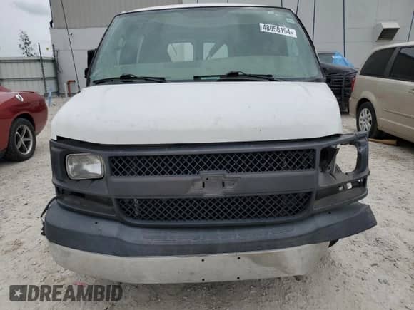 2008 Chevrolet Express Cargo z VIN 1GCFG15XX81193703, wystawiony jako Copart lot #48058194 z przebiegiem 243 648 mil mil oraz Szkoda całkowita • Salvage title. Historia ofert i sprzedaży dostępna na DreamBid. Obrazek 5.