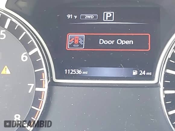 2017 Nissan Pathfinder SV with VIN 5N1DR2MM9HC615605, listed as a IAAI auction lot 42245107 with 112,536 mi miles and . Bid and sale history available at DreamBid. Image 15.