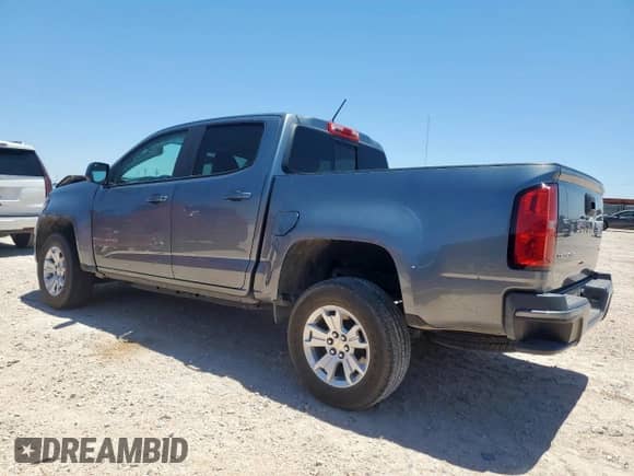 2022 Chevrolet Colorado 2WD LT с VIN 1GCGSCEN4N1145963, выставлен на аукционе Copart как лот 60538675 с пробегом 49 087 миль миль и Списание • Salvage title. История ставок и продаж доступна на DreamBid. Изображение 2.