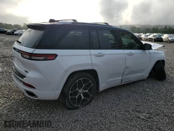 2022 Jeep Grand Cherokee Summit Reserve z VIN 1C4RJHEG2N8550429, wystawiony jako Copart lot #65156515 z przebiegiem 41 227 mil mil oraz Szkoda całkowita • Salvage title. Historia ofert i sprzedaży dostępna na DreamBid. Obrazek 3.