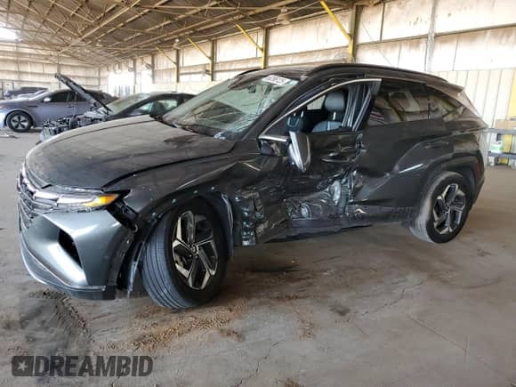 2023 Hyundai Tucson Limited с VIN KM8JECA19PU097146, выставлен на аукционе Copart как лот 66296125 с пробегом Не указан миль и Списание • Salvage title. История ставок и продаж доступна на DreamBid. Изображение 1.