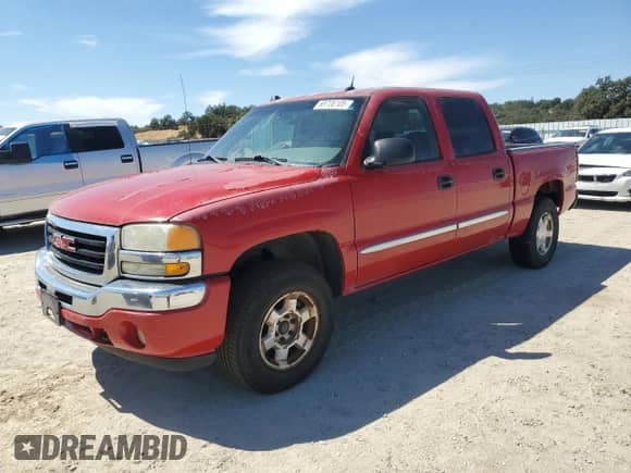 2005 GMC Sierra 1500 SLT z VIN 2GTEK13T051170186, wystawiony jako Copart lot #69706105 z przebiegiem 292 678 mil mil oraz Czysty tytuł • Clean title. Historia ofert i sprzedaży dostępna na DreamBid. Obrazek 1.