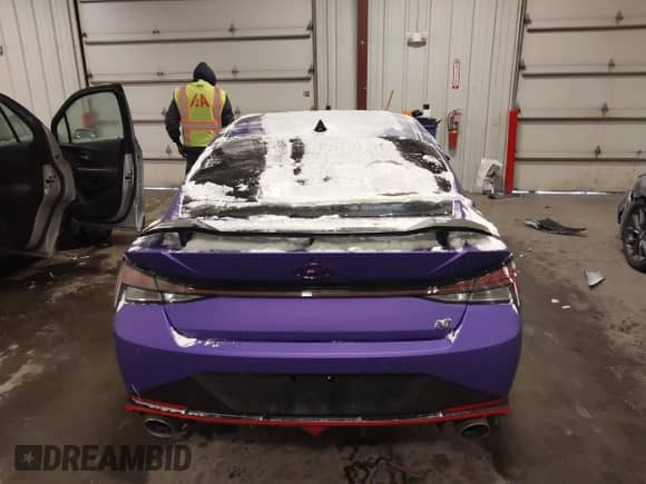 2022 Hyundai Elantra с VIN KMHLW4AK9NU003574, выставлен на аукционе IAAI как лот 41597670 с пробегом 14 175 миль миль и . История ставок и продаж доступна на DreamBid. Изображение 17.