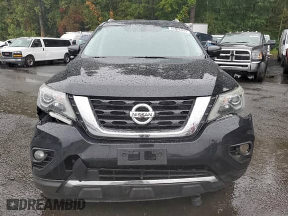2017 Nissan Pathfinder SL z VIN 5N1DR2MM6HC660372, wystawiony jako Copart lot #82025695 z przebiegiem 111 363 mil mil oraz Szkoda całkowita • Salvage title. Historia ofert i sprzedaży dostępna na DreamBid. Obrazek 5.