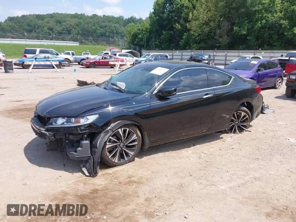 2016 Honda Accord EX-L with VIN 1HGCT1B83GA008628, listed as a IAAI auction lot 42580539 with 101,685 mi miles and . Bid and sale history available at DreamBid. Image 2.