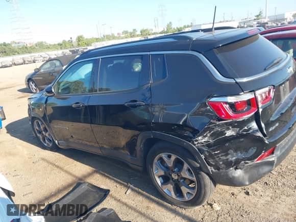 2019 Jeep Compass Limited with VIN 3C4NJDCBXKT679305, listed as a IAAI auction lot 43059390 with 59,547 mi miles and . Bid and sale history available at DreamBid. Image 14.