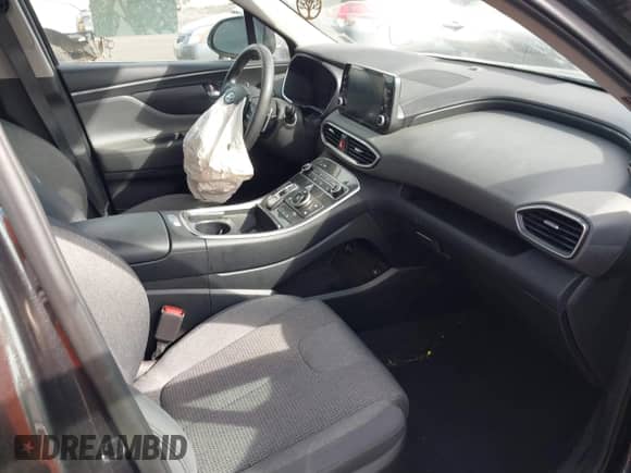 2022 Hyundai Santa Fe SEL z VIN 5NMS2DAJ5NH446279, wystawiony jako IAAI lot #43244817 z przebiegiem 45 526 mil mil oraz . Historia ofert i sprzedaży dostępna na DreamBid. Obrazek 5.