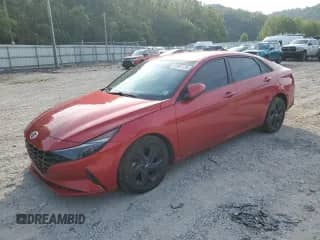 2023 Hyundai Elantra SEL with VIN 5NPLM4AG2PH117290, listed as a Copart auction lot 67001135 with 65,982 mi miles and Salvage title. Bid and sale history available at DreamBid. Image 1.