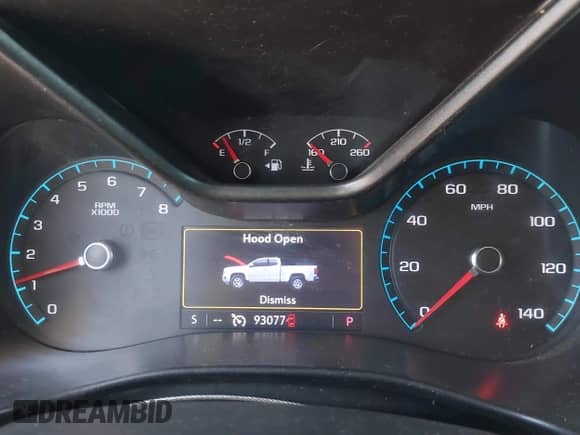 2019 Chevrolet Colorado 2WD LT z VIN 1GCGSCEA3K1255685, wystawiony jako IAAI lot #42813645 z przebiegiem 93 077 mil mil oraz . Historia ofert i sprzedaży dostępna na DreamBid. Obrazek 7.