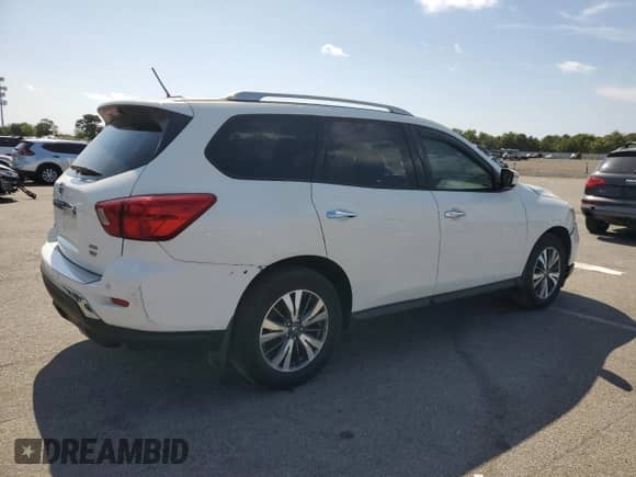 2018 Nissan Pathfinder SV с VIN 5N1DR2MM8JC678619, выставлен на аукционе Copart как лот 80708785 с пробегом 96 832 миль миль и На запчасти • Non repairable. История ставок и продаж доступна на DreamBid. Изображение 3.