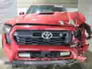 2024 Toyota Tacoma SR5 with VIN 3TYLB5JN8RT009946, listed as a Copart auction lot 62563025 with 17,752 mi miles and Salvage title. Bid and sale history available at DreamBid. Image 5.