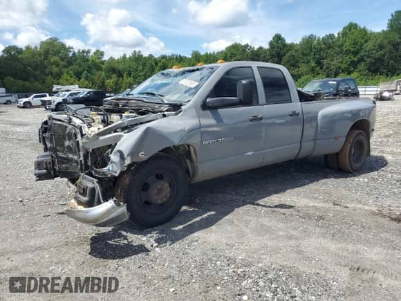 2004 Dodge 3500 ST с VIN 3D7MA48C04G144305, выставлен на аукционе Copart как лот 67837655 с пробегом 552 708 миль миль и Списание • Salvage title. История ставок и продаж доступна на DreamBid. Изображение 1.