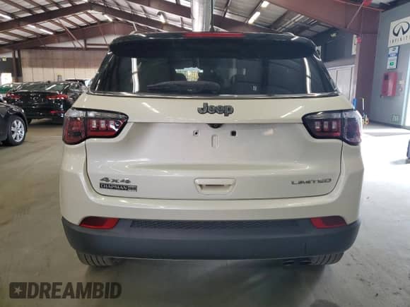2018 Jeep Compass Limited с VIN 3C4NJDCB0JT168524, выставлен на аукционе Copart как лот 89859745 с пробегом 104 478 миль миль и Чистый • Clean title. История ставок и продаж доступна на DreamBid. Изображение 6.