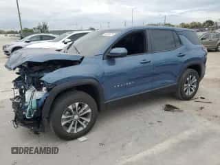2025 Chevrolet Equinox FWD LT с VIN 3GNAXHEG9SL171105, выставлен на аукционе Copart как лот 46265875 с пробегом Не указан миль и Списание • Salvage title. История ставок и продаж доступна на DreamBid. Изображение 1.