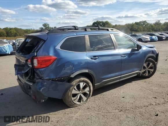 2021 Subaru Ascent Premium с VIN 4S4WMAFD5M3414213, выставлен на аукционе Copart как лот 83985135 с пробегом 59 722 миль миль и Списание • Salvage title. История ставок и продаж доступна на DreamBid. Изображение 3.