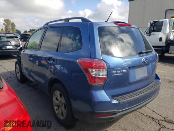 2015 Subaru Forester Premium z VIN JF2SJADCXFH584659, wystawiony jako Copart lot #85191045 z przebiegiem 81 778 mil mil oraz Szkoda całkowita • Salvage title. Historia ofert i sprzedaży dostępna na DreamBid. Obrazek 2.