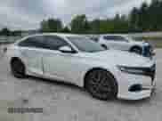 2021 Honda Accord EX-L с VIN 1HGCV1F55MA059781, выставлен на аукционе Copart как лот 81326765 с пробегом 45 752 миль миль и Списание • Salvage title. История ставок и продаж доступна на DreamBid. Изображение 4.