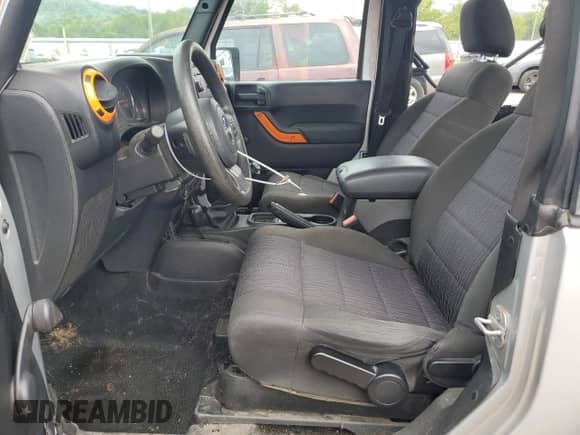 2012 Jeep Wrangler Sport с VIN 1C4AJWAG6CL267694, выставлен на аукционе Copart как лот 63449144 с пробегом 86 642 миль миль и Списание • Salvage title. История ставок и продаж доступна на DreamBid. Изображение 7.