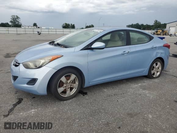 2011 Hyundai Elantra GLS with VIN KMHDH4AE2BU103035, listed as a Copart auction lot 68570915 with 148,677 mi miles and Clean title. Bid and sale history available at DreamBid. Image 1.