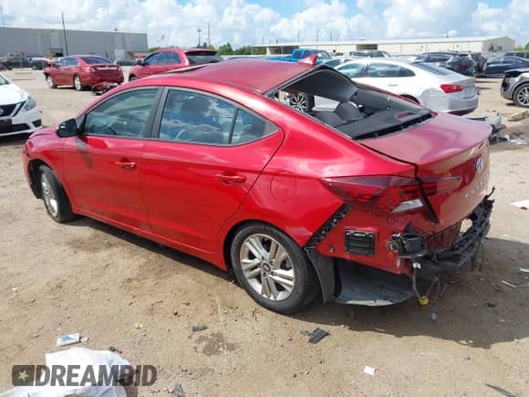2019 Hyundai Elantra SEL z VIN 5NPD84LF4KH423204, wystawiony jako IAAI lot #43286030 z przebiegiem 33 002 mil mil oraz . Historia ofert i sprzedaży dostępna na DreamBid. Obrazek 3.