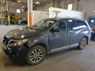 2013 Nissan Pathfinder SL with VIN 5N1AR2MM2DC606001, listed as a Copart auction lot 84286725 with 166,164 mi miles and Salvage title. Bid and sale history available at DreamBid. Image 1.