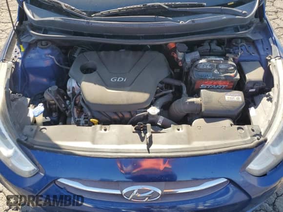 2016 Hyundai Accent SE with VIN KMHCT4AE8GU031307, listed as a Copart auction lot 81273745 with 162,248 mi miles and Salvage title. Bid and sale history available at DreamBid. Image 11.