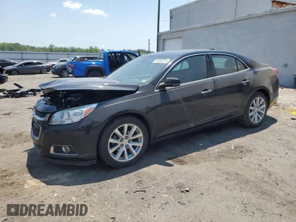 2016 Chevrolet Malibu LTZ with VIN 1G11E5SA8GU162835, listed as a Copart auction lot 62584215 with 162,645 mi miles and Salvage title. Bid and sale history available at DreamBid. Image 1.